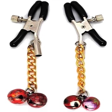 发声铃铛情趣乳夹