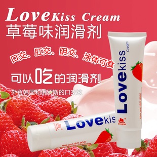 love kiss草莓味口交润滑液