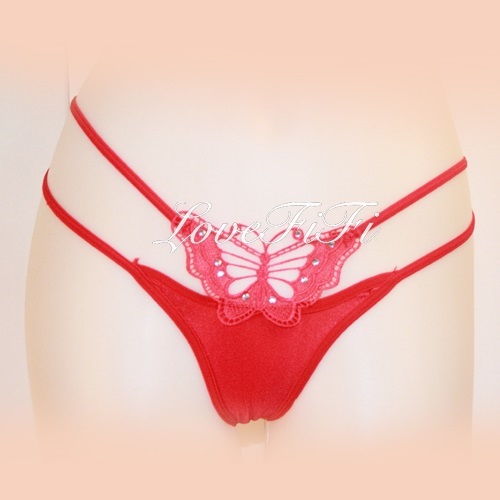 蝴蝶双边情趣T字裤