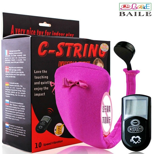 震动内裤无线遥控C字裤